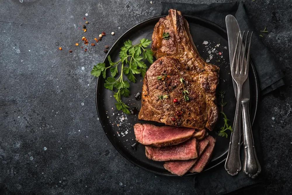 boeuf assiette