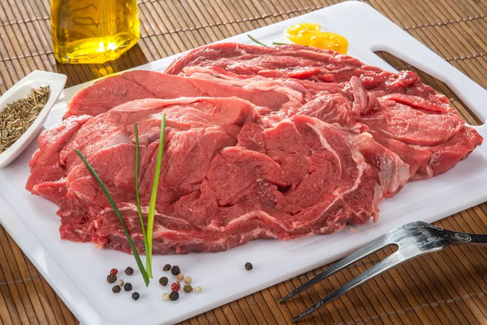 boeuf fines tranches